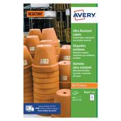Avery Ultra Resistant Labels 74x105mm (160 Pack) B3427-20