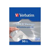 Verbatim CD/DVD Sleeves Paper (50 Pack) 49992 image