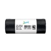 2Work Refuse Sack 100 Litre Black 20 Bags per Roll (Pack of 10) 2W06018 image