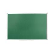 Q-Connect Aluminium Frame Felt Noticeboard with Fixing Kit 900x600mm Green 54034203