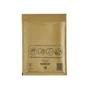 Sealed Air Bubble Lined Postal Bag D1 180x260mm Gold (Pack of 100) MQ50137