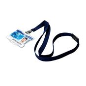 Durable Soft Premium Lanyard with Clip and Safety Release Blue (Pack of 10) 812728