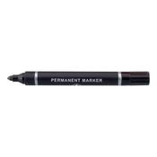5 Star Permanent Marker Bullet Tip 2mm Line Black (Pack of 10) 638469
