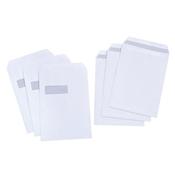 5 Star C4 Window Pocket Envelope Press Seal 90gsm324x229mm White (Pack of 250) 638566