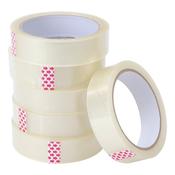 5 Star Tape Polypropylene Clear 24mmx66m (Pack of 6) 638647