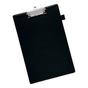 5 Star Standard Clipboard with PVC Cover Foolscap Black 913632