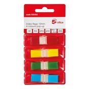 5 Star Index Flags 4 Bright Colours 12x45mm 35 Flags per Colour Assorted 935452