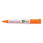 5 Star Highlighter Chisel Tip 1-5mm Line Orange (Pack of 10) 938059