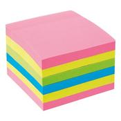 5 Star Extra Sticky Notes Repositionable 76x76mm Assorted Neon (Pack of 6) 940570