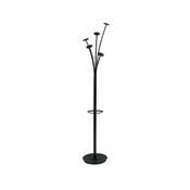 Alba Festival Coat Stand 350x350x1870mm Black PMFESTN image