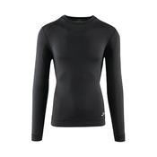 Trojan Black Long-Sleeve Wicking Base-Layer Vest M