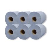 20cm Blue Hand Towel 1-Ply 230m Pack of 6 B519896
