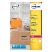 Avery Laser Parcel Label 1 Per Sheet Clear (Pack of 25) L7567-25 image