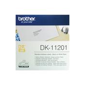 Brother Black on White Paper Standard Address Labels (Pack of 400) DK11201 image