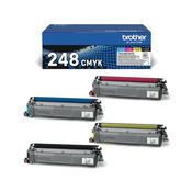 Brother TN-248 Toner Cartridges Value Pack CMYK Multipack TN248VAL