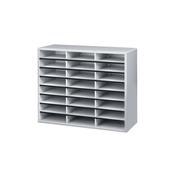 Fellowes Literature Sorter A4 24 Compartments Dove Grey 25041