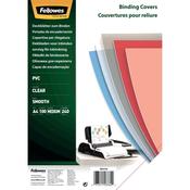Fellowes Clear PVC Covers for Wire and Com Binding Machines 240 Micron (Pack of 100) 53762