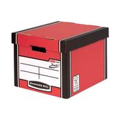 Bankers Box Premium Tall Storage Box Red (Pack of 5) 7260706