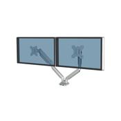 Fellowes Platinum Series Dual Monitor Arm Silver 8056501 image