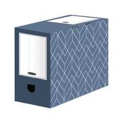 Bankers Box Decor Transfer File 150mm Slate Blue (Pack of 5) 4483901