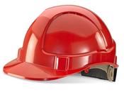 Beeswift Safety Helmet Red One Size BBVSHRHRE image