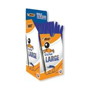 Bic Cristal Large Ballpoint Pen 1.6mm Blue (Pack of 50) 880656