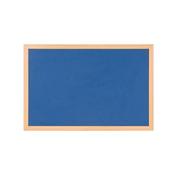 Bi-Office Earth Felt Notice Board 1200x900mm Blue RFB1443233