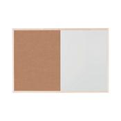 Bi-Office Cork and Drywipe Combination Board 600x400mm MX03001010