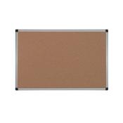 Bi-Office Aluminium Frame Cork Noticeboard 900x600mm CA031170