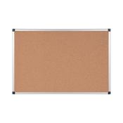 Bi-Office Aluminium Frame Cork Noticeboard 1200x900mm CA051170 image
