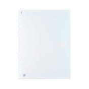 Oxford Quick in Punched Pockets A4 Clear (Pack of 100) 400012939