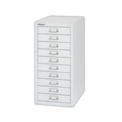 Bisley 10 Multidrawer Cabinet 279x380x590mm Silver BY40500 image