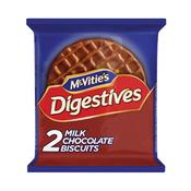 McVitie's Milk Chocolate Digestives 33g (Pack of 24) 32404