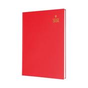Collins A4 Desk Diary Week To View Red 2026 40-15.26