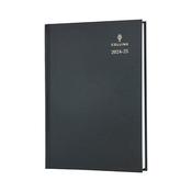 Collins Academic Diary Day Per Page A5 Black 2025-2026 52MBLK25