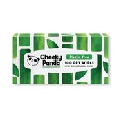 Cheeky Panda Biodegradable Bamboo Dry Wipes 100 Wipes (Pack of 6) DRYWX6