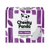 Cheeky Panda Pads with Wings Heavy Bamboo Lining and Core 12 Pads per Pack (Pack of 6) SPADS290mm