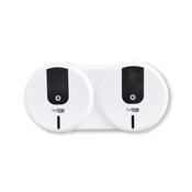 Cheeky Panda Pro Easy Flow Twin Mini Jumbo Dispenser White NJ-HGJ-A11
