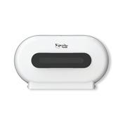 Cheeky Panda Pro Twin Micro Core Maxi Jumbo Dispenser White NJ-FQ-006A