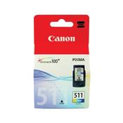 Canon CL-511 Color Ink Cartridge for PIXMA Printers - Vibrant, High-Quality Prints