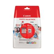 Canon CLI-581XL Ink Cartridges High Yield CMYK + 4 x 6 in Photo Paper Value Pack 2052C006 image