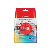 Canon PG-540L/CL-541XL Ink Cartridges K/CMY + 4 x 6 in Photo Paper Value Pack 5224B012 image