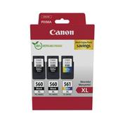 Canon PG-560XL x 2/CL-561XL Ink Cartridges HY K/CMY Multipack 3712C009