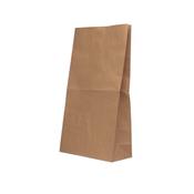 Brown Paper Bags 215x90x385mm 6.5kg (Pack of 125) 9430022 image