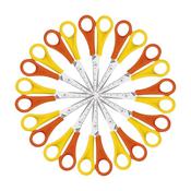 Westcott Left Handed Scissors 130mm Yellow/Orange (Pack of 12) E-21593 00