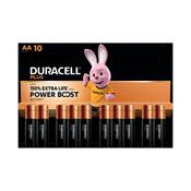 Duracell Plus AA Battery Alkaline 150% Extra Life Power Boost (Pack of 10) 5015842+