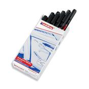Edding 370 Permanent Marker Fine Black (Pack of 10) 370-001 image