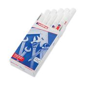 Edding 750 Opaque White Bullet Tip Paint Marker (Pack of 10) 750-049 image