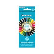 Classmaster Colouring Pencils Assorted (Pack of 12) CPW12