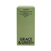 Grace and Green Organic Cotton Applicator Tampons Regular (Pack of 16) GGOTA-R007
